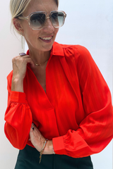 Enavi 20119764 Blouse Orange
