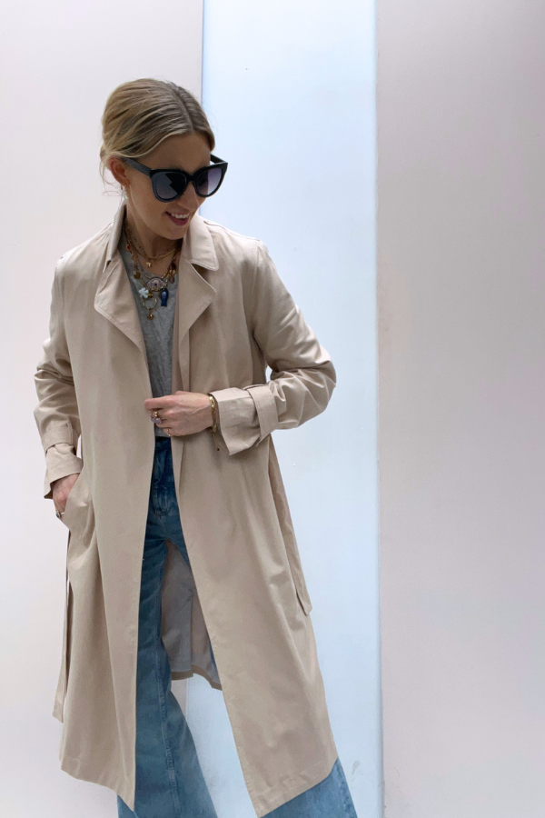 Engie 70956 Trenchcoat Beige