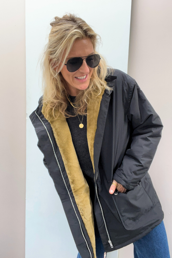 Gaby 23AH097 Coat Noir