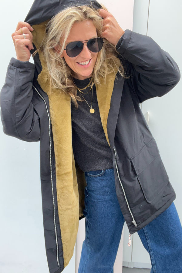 Gaby 23AH097 Coat Noir