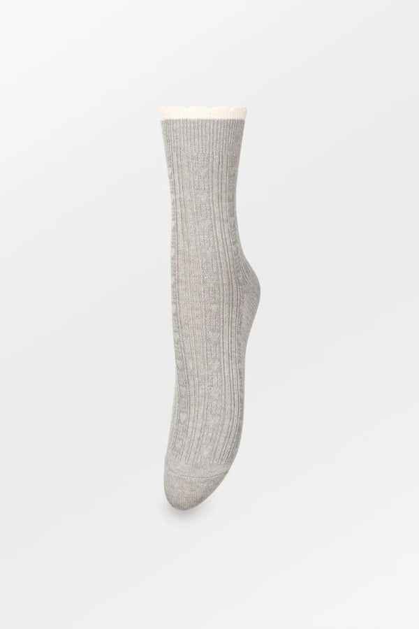 Scallop 2507800006 Socks Grey