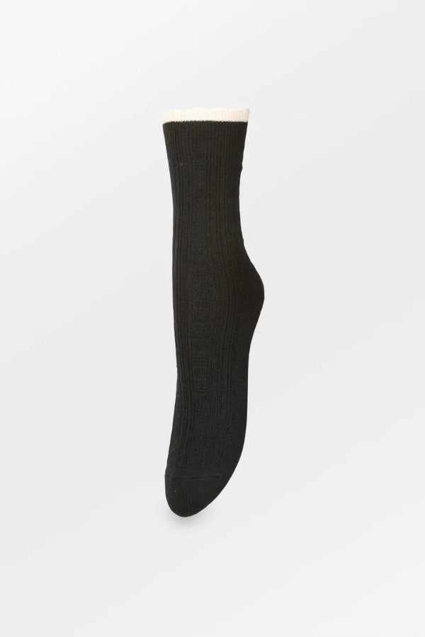 Scallop 2507800006 Socks Black