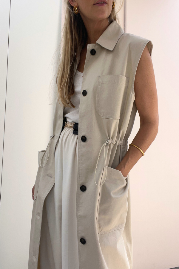Ines 30108471 Dress Beige