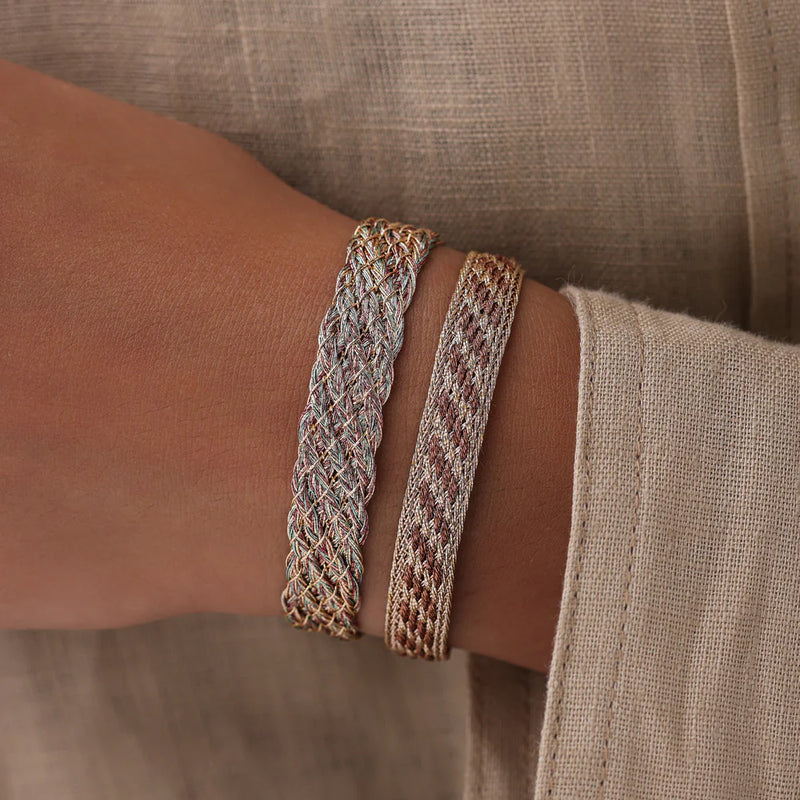 Izy n°2 063 Bracelet Rose Gold Mocha