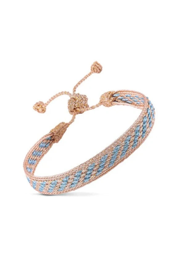 Izy n°2 060 Bracelet Peach Sky Blue