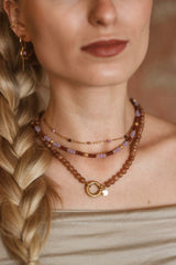 Janny Necklace Purple