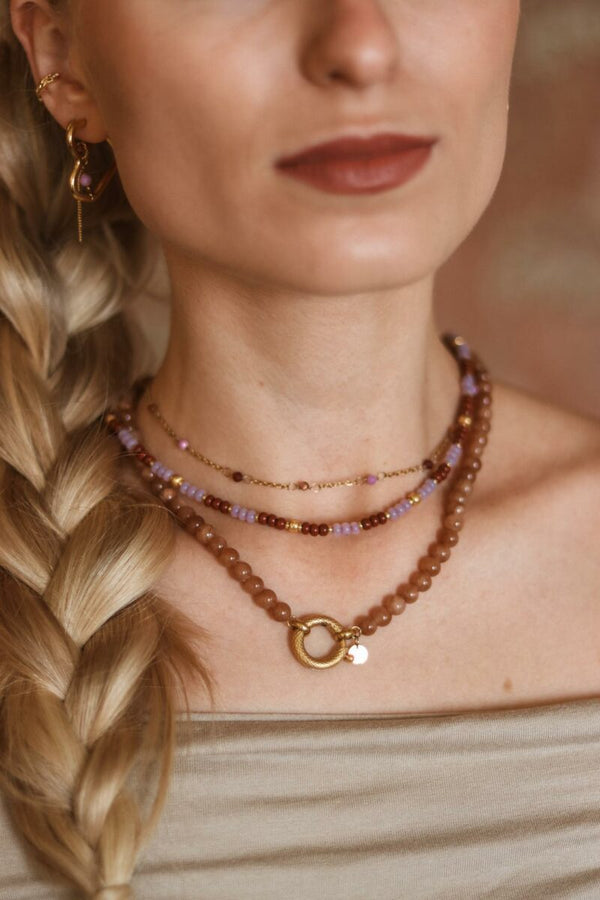 Janny Necklace Purple