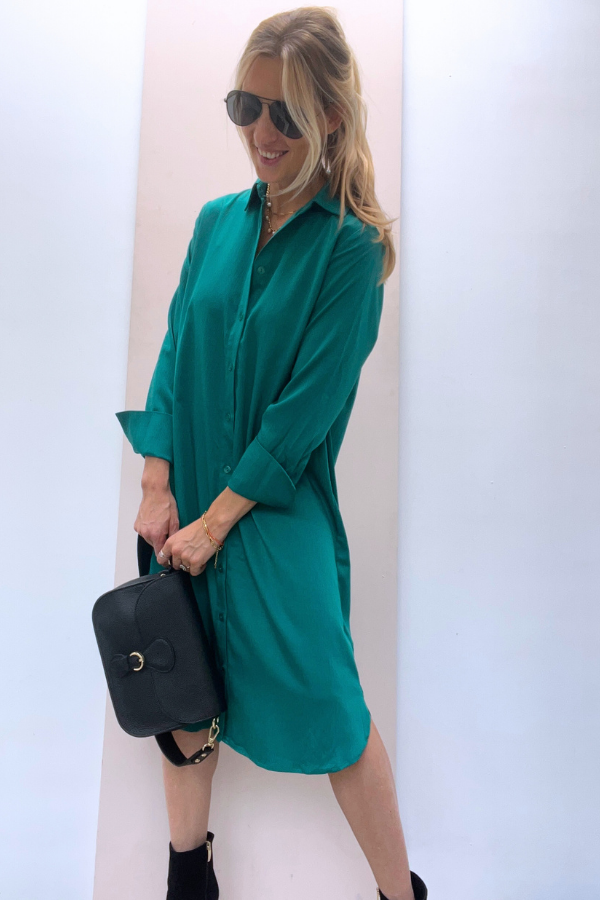 Jimsa 20813481 Dress Cadmium Green