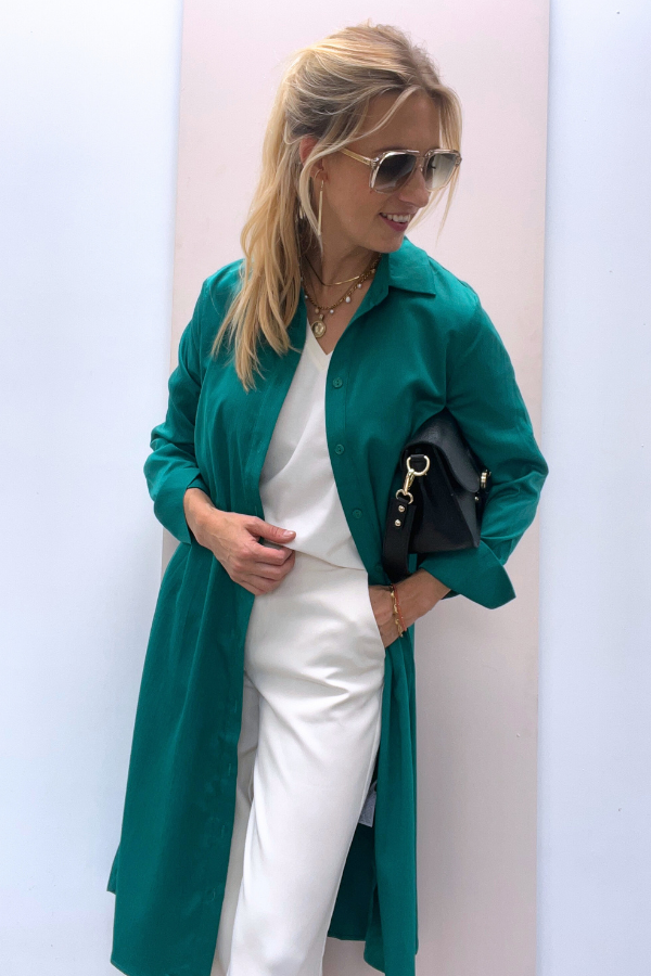 Jimsa 20813481 Dress Cadmium Green