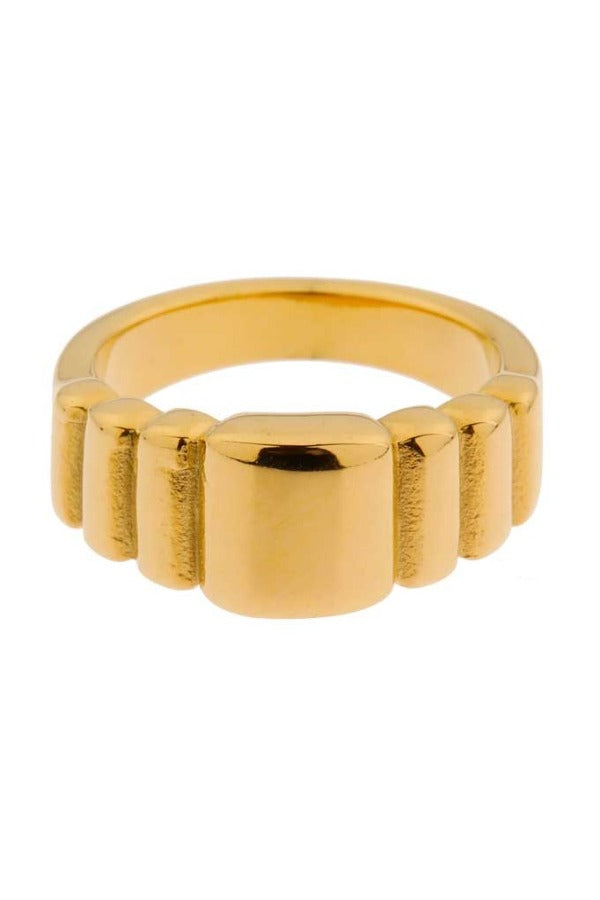 Rectangle Ring Gold