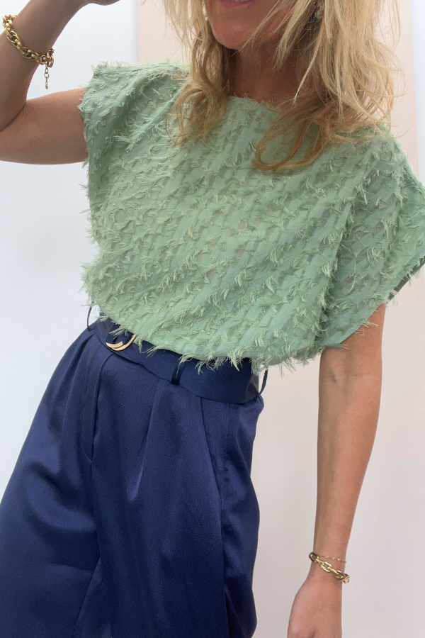 Light S25C07152 Blouse Vert d'eau