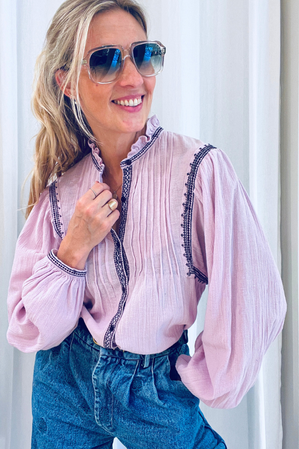Lila Blouse Purplerain