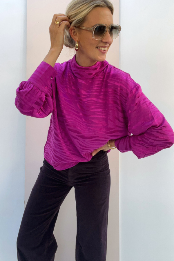 Lyric H24C07301 Blouse Fuchsia