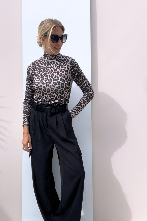 Manech H23C08286 Top Leopard
