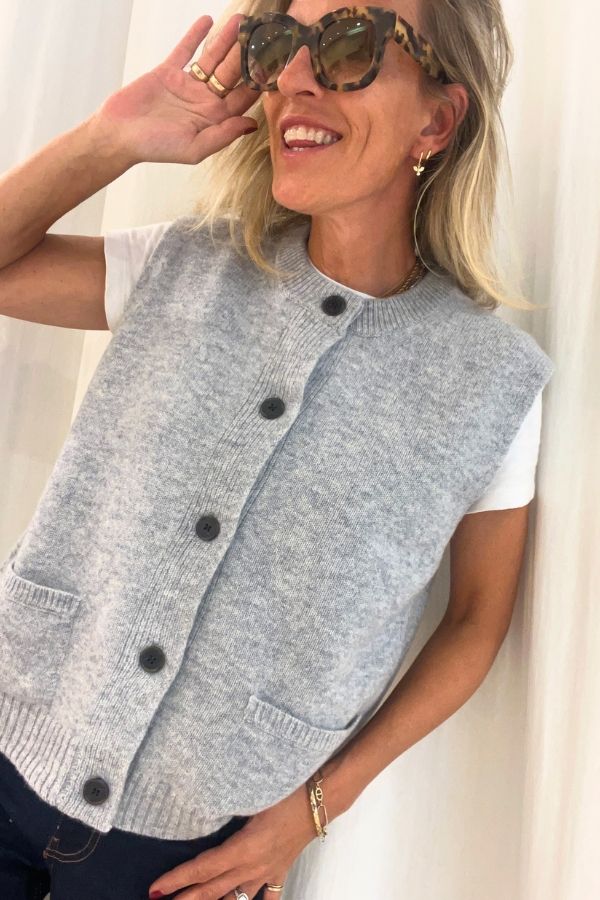 Matt SWT1972 Cardigan Grey
