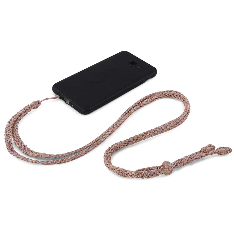 Maxi Braided 407 Phone Strap Rose Gold