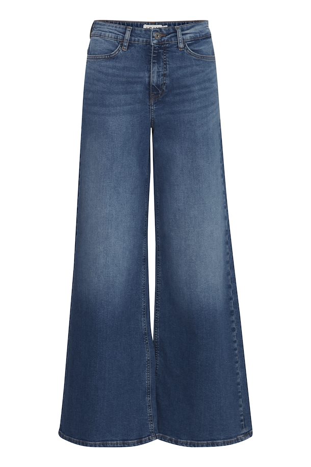 20119022 Twiggy Wide Jeans Medium Blue