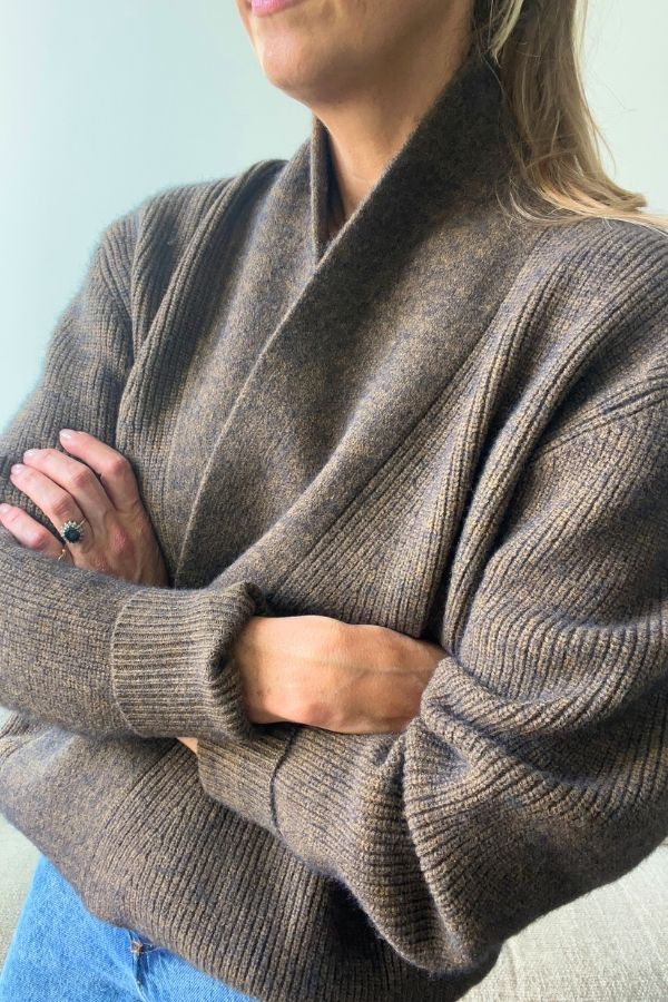 Melkior SWT1991 Cardigan Kaki