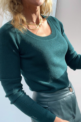 Milly 68327 Pull Dark Green