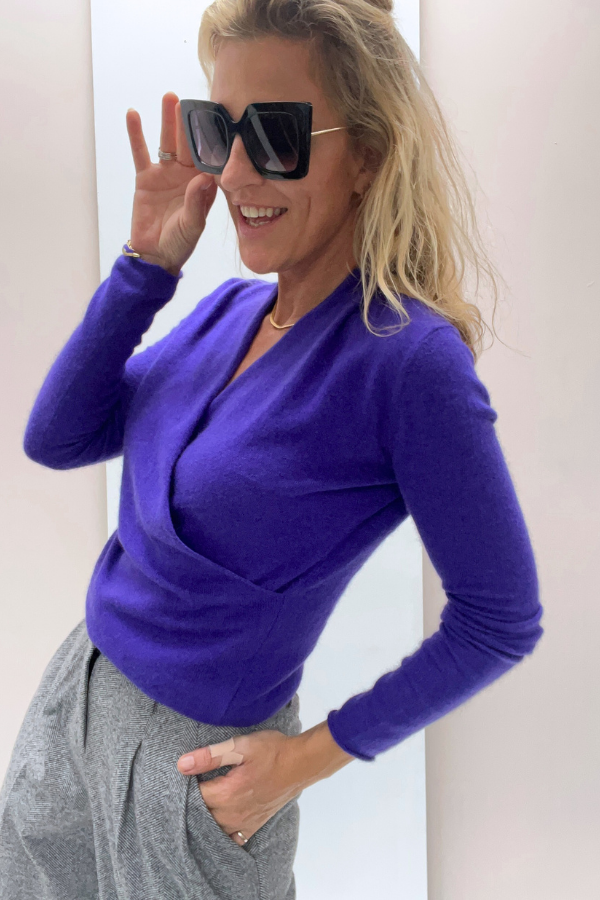 Monika 68332 Pull Purple