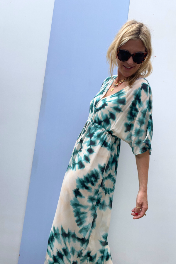 Moufle Dress Green