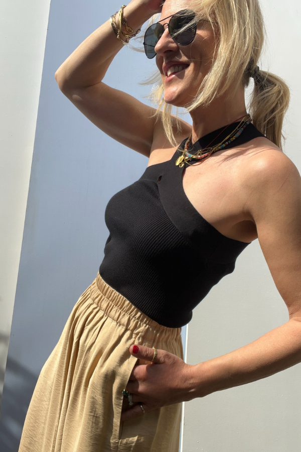 Musical Top Black