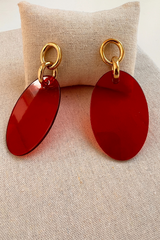 Nada Earrings Red