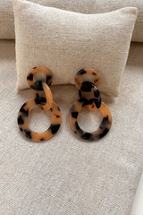 Nadja Earrings Brown