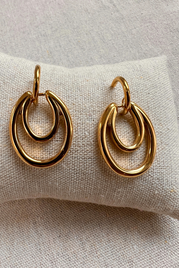 Nagi Earrings Gold