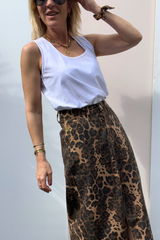 Nassia 1F12613 Skirt Leopard