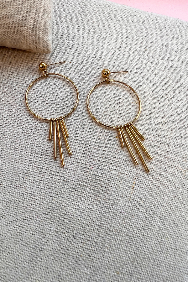 Olivia Earrings Gold