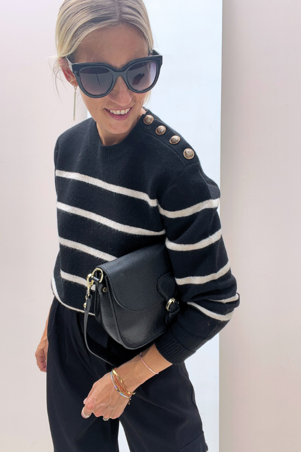 Paul H23M01238 Pull Noir