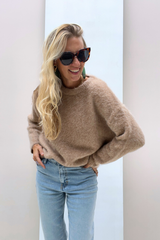 Pharov H23M01302 Pull Beige