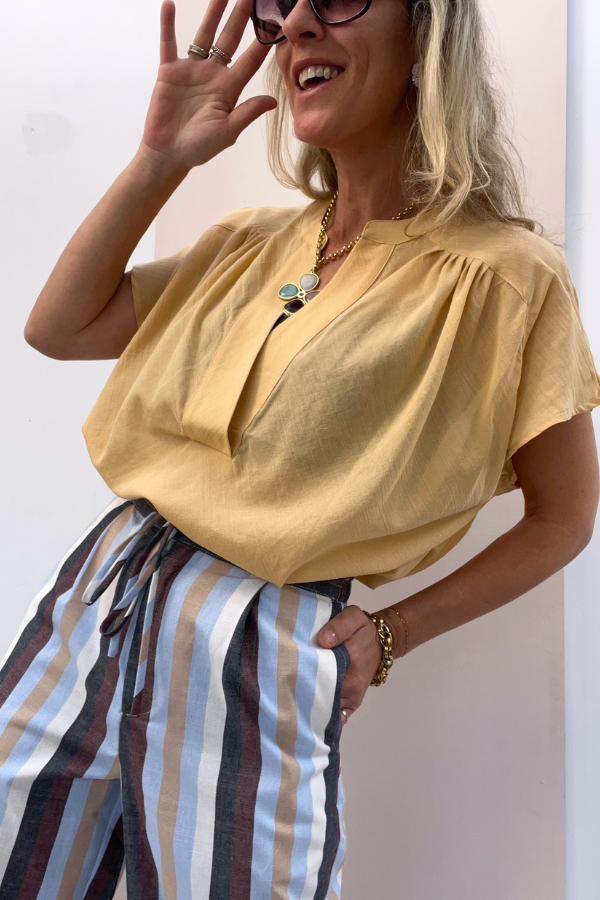 25112276 Blouse Yellow