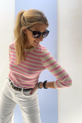 Raxow RAX18D Pull Naturel Rayé