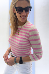 Raxow RAX18D Pull Naturel Rayé