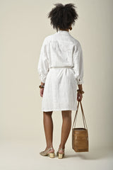 Gab DS1813 Dress Ecru