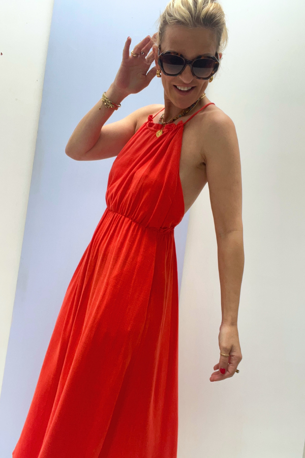 Romie 24PE062 Dress Coquelicot
