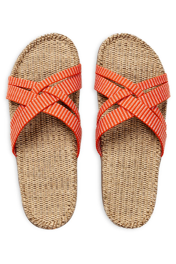 Women#1 Sandals Sunset Orange