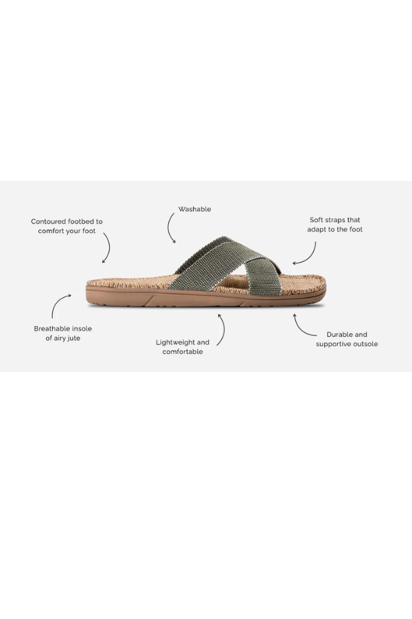 Unisex Sandals Dusty Olive