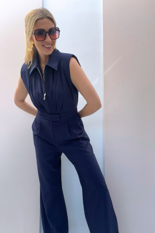 Tori S25C15375 Jumpsuit Bleu Nuit