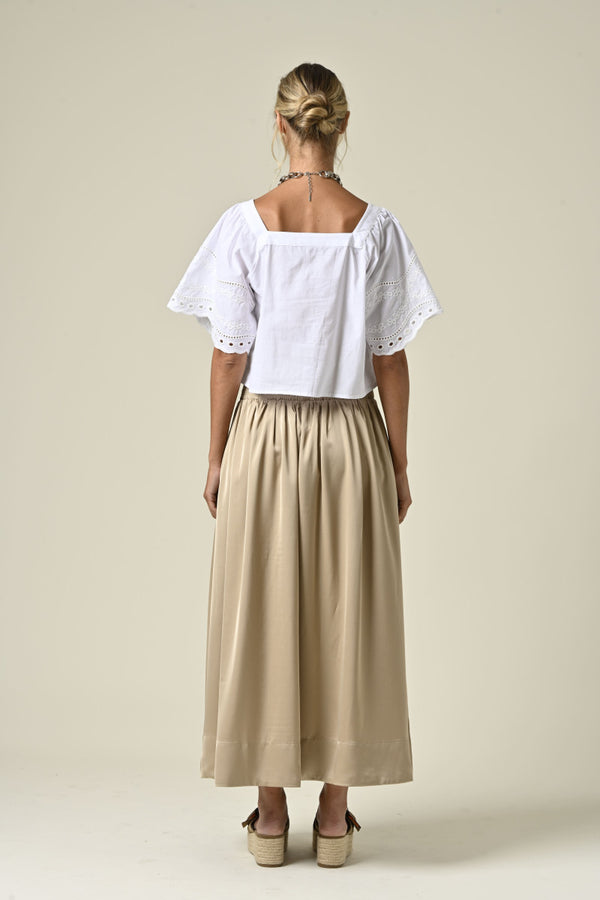 Carmina TW1782 Top Blanc