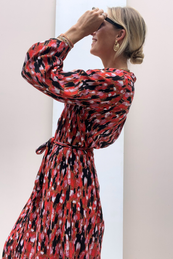 20120240 Ullamay Dress Sugar Almond