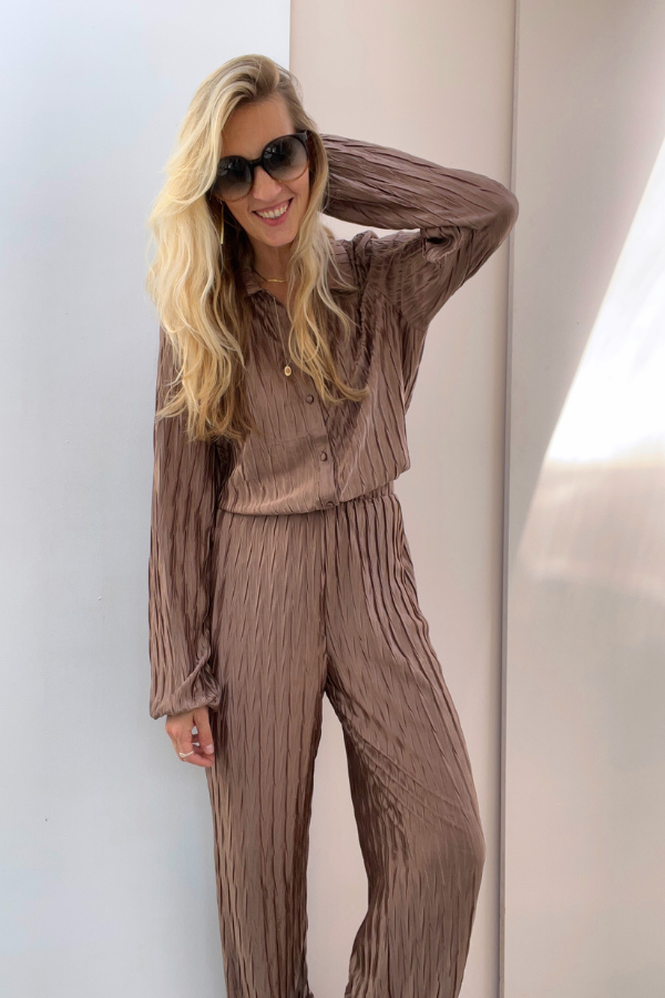 Vimirra 14087633 Trousers Brown Lentil