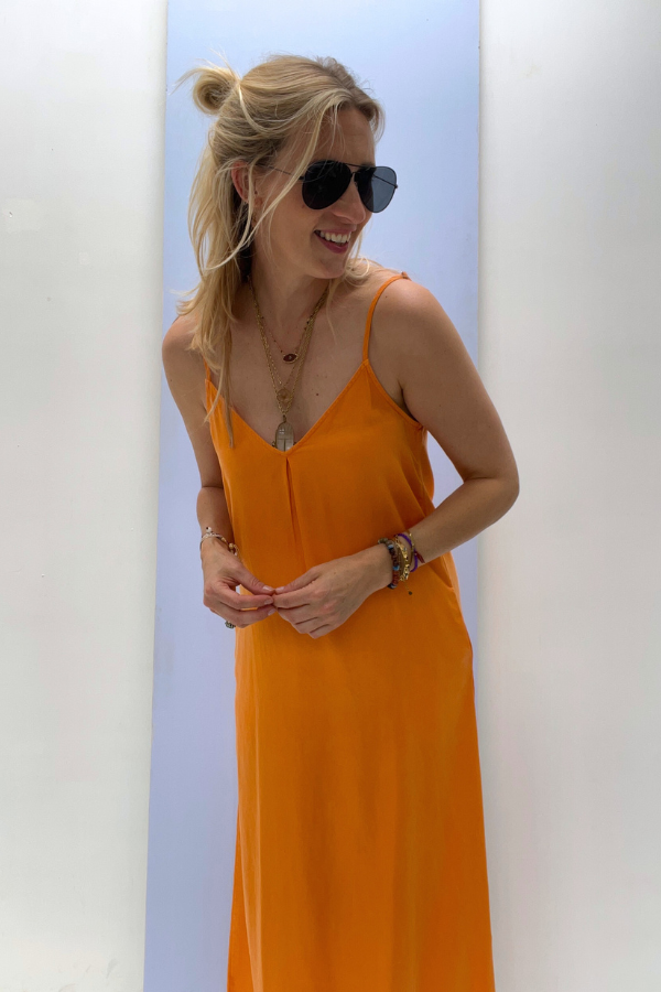 Vimisti 14099404 Dress Sun Orange