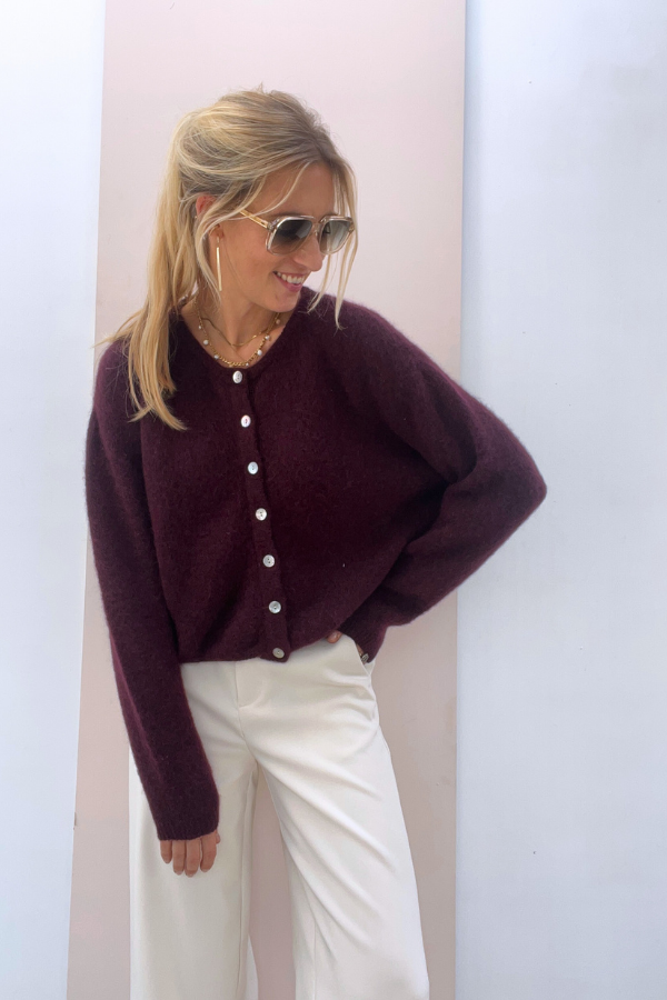 Vitow VITO19 Cardigan Acajou