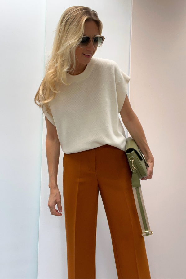 Viwinnie 14088192 Trousers Caramel