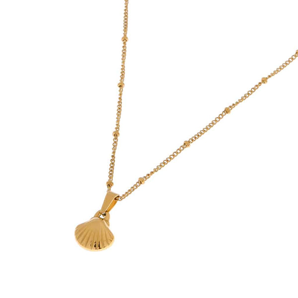 We shall Sea Necklace Gold