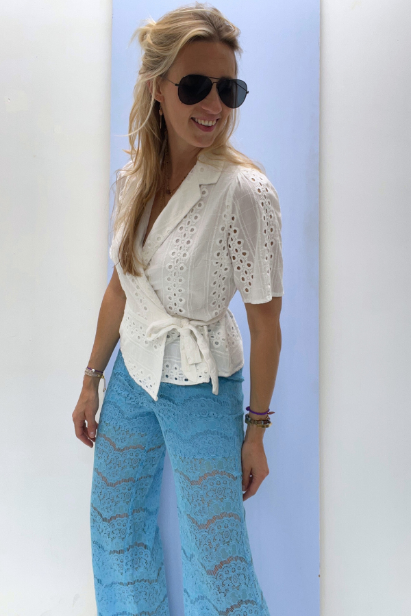 Yasbelena 26034147 Top Star White