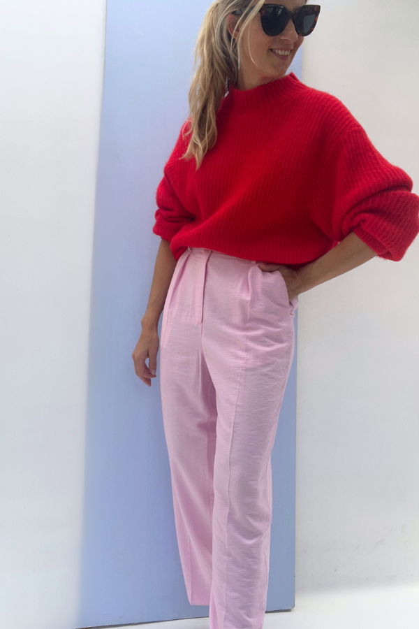 Yenifer 20121041 Trousers Pink Lady